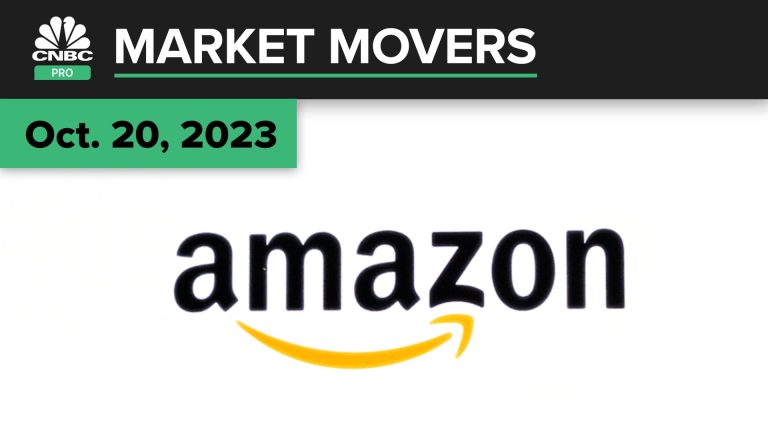Strategies to approach stock play as Amazon’s falls leading up to earnings results next week.