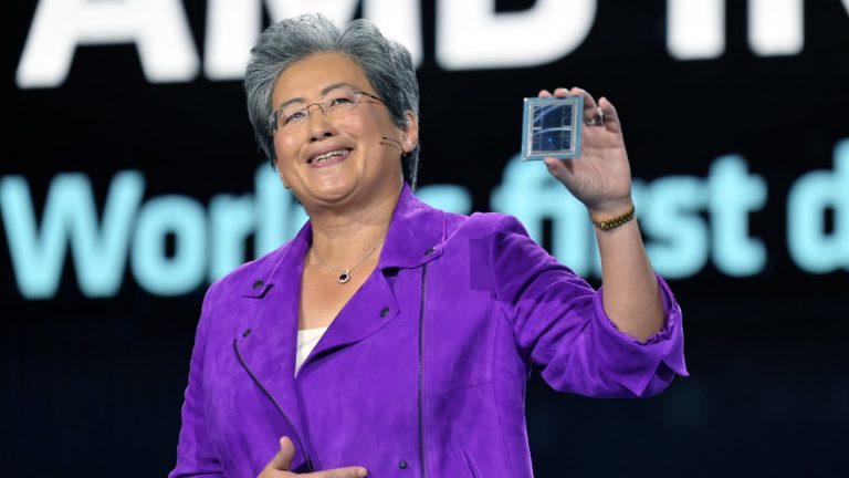 Rephrase the title:Meta and Microsoft to buy AMD’s new AI chip as alternative to Nvidia