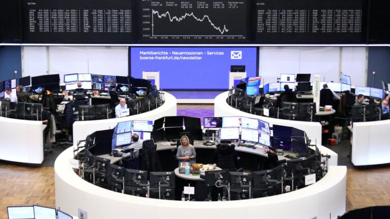 Rephrase the title:GRANOLAS stocks power Europe to record highs, drawing Magnificent 7 comparisons
